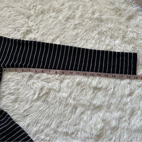 Rebecca Taylor Sweater Mock Neck Ruffle Turtleneck 100% Merino Wool Pullover L - Picture 12 of 12